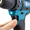 Cordless drill and screwdriver set with 28 accessories + 2 36V Li-ion batteries