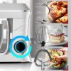 Konyhai robotgép Planetary Mixer 2200W Silver ezüst