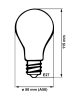 BC LED Izzó A50 8W E27 Gömb Fényforrás 6500K (720 lumen)