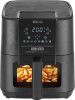 ECG Air Fryer 5,5L olaj nélküli forró levegős fritőz digitális kijelzővel, ablak