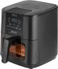 ECG Air Fryer 5,5L olaj nélküli forró levegős fritőz digitális kijelzővel, ablak