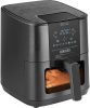 ECG Air Fryer 5,5L olaj nélküli forró levegős fritőz digitális kijelzővel, ablak