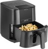 ECG Air Fryer 5,5L olaj nélküli forró levegős fritőz digitális kijelzővel, ablak