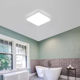 Mennyezeti lámpa 32W négyzet felszerelhető led panel keret nélküli