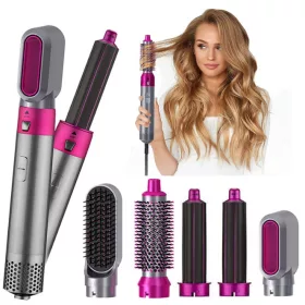   Forró levegős, cserélhető fejes 5in1-ben muntifunkciós hajformázó szett