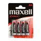 Maxell zinc féltartós AA ceruza Elem R6 B4