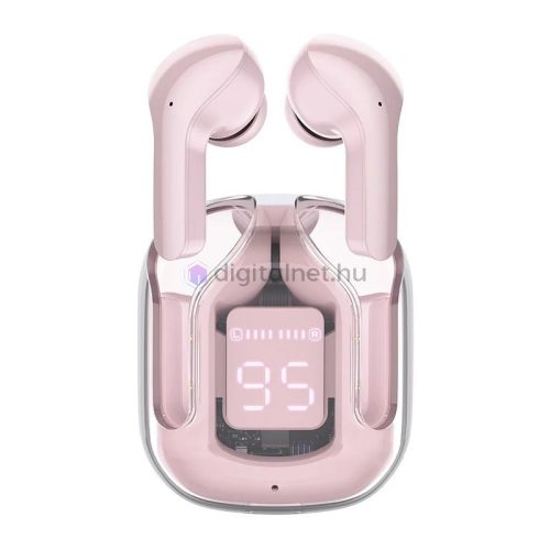 TWS AIR31 fülhallgató headset, Bluetooth 5.3, PINK