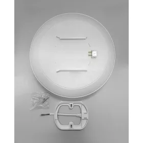   Mennyezeti lámpa kerek 12W IP44 4000K circle fekete kerettel