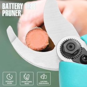   Akkus metszőolló kézi ágvágó 2 db 68V akkumulátor kofferban