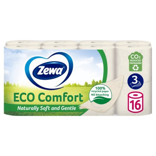 Zewa toalettpapír 3 rétegű 16 db ECO Comfort