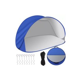   Strandsátor, pop up, összecsukható árnyékoló, napellenző UV védelemmel, 220x120x