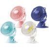 Csíptethető mini asztali ventilátor akkumulátorral