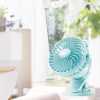 Hordozható Ventilátor csiptethető, USB,újratölthető akkumulátorral, 360 fok