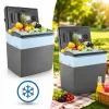 Dual hordozható hűtőláda 25L 12V/230V, hűtő és melegítő funkció, autóba-otthonra