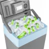 Dual hordozható hűtőláda 25L 12V/230V, hűtő és melegítő funkció, autóba-otthonra