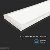 40W 2 in 1 LED panel 1200x300 mm falra szerelhető, beépített driverrel, 4000K