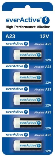 EverActive A23 riasztóelem (MN21, 23A) alkáli elem 12V B5