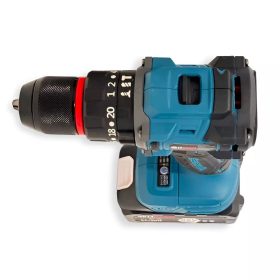   HITMAN akkus ütvefúró és csavarozó szett kiegészítővel + 2 db 62V Li-ion akku