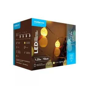   Modee Karácsonyi LED Füzér Plastic Elemes C1015 (10LED/1,35m/15cm) warm