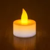 LED teamécses, gyertya, meleg fehér, gombelemmel