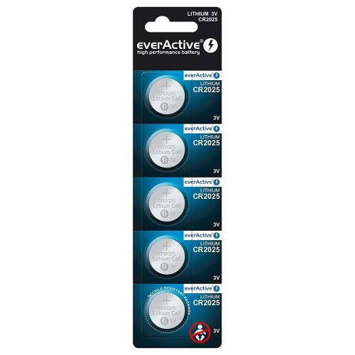 EverActive CR2025 Lithium Gombelem 3V B5