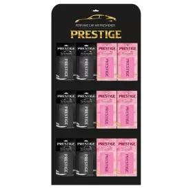 Prestige prémium autóillatosító - 1 db, vegyes illatok a displayen