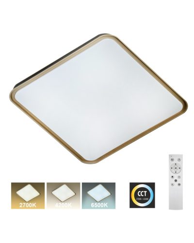 UNA 60W LED Mennyezeti Lámpa – 5700lm, 50x50cm, Állítható CCT (2700K-6500K)