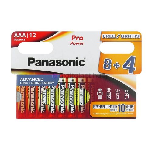 Panasonic Pro power LR03 AAA Tartós ceruza B8+4