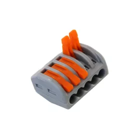   5-utas vezetékösszekötő szett, 0.2-4 mm2 32A, 250V/4kV, 10 db