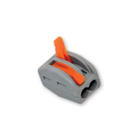   2-utas vezetékösszekötő, 0.2-4 mm2, 32A, 250V/4kV, 20 db-os kiszerelés