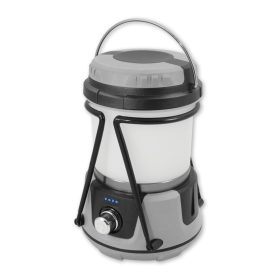   Hordozható kempinglámpa, 580 lm, 4000 mAh, állítható fényerő, összecsukható talp