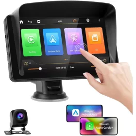   Vezeték nélküli autós multimédiás rendszer, Apple CarPlay, Android Auto tükrözés