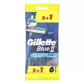 Gillette Blue 2 Plus eldobható borotva – 6 db / csomag