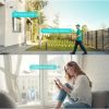 ICSee Napelemes WiFi Smart Kamera – Full HD, kültéri, éjjellátó, kétirányú hang