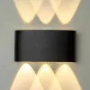 Modee LED Kültéri Fali Lámpa, 6W, 470 lm, IP65, Semleges Fehér, Fekete – LWL0002