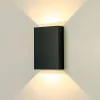 Modee LED kültéri fali lámpa 4W, 450 lumen, IP65, fekete természetes fehér fény