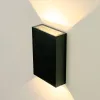 Modee LED kültéri fali lámpa 4W, 450 lumen, IP65, fekete természetes fehér fény