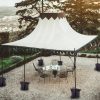 Súlyozó homokzsák szett pavilonhoz - 4 db, tépozáras rögzítés, 25 kg kapacitás