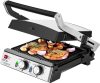 Kontaktgrill és gofrisütő 2000W, 4 sütési mód, tapadásmentes, dupla termosztát