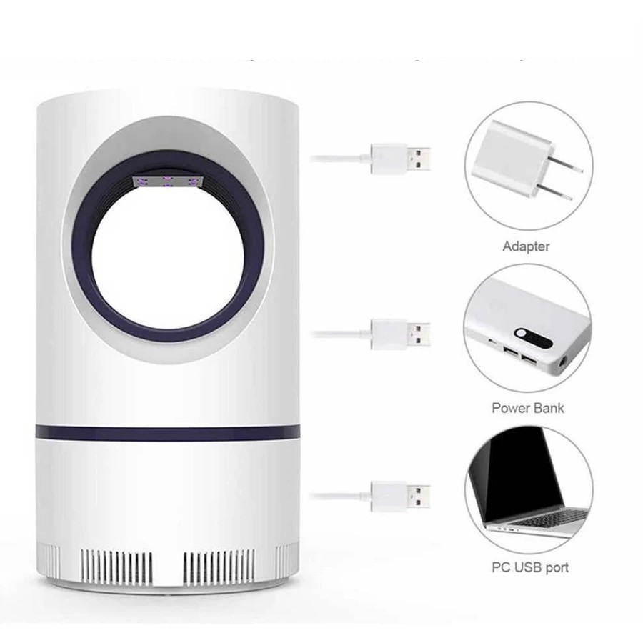USB szúnyogirtó LED fénnyel