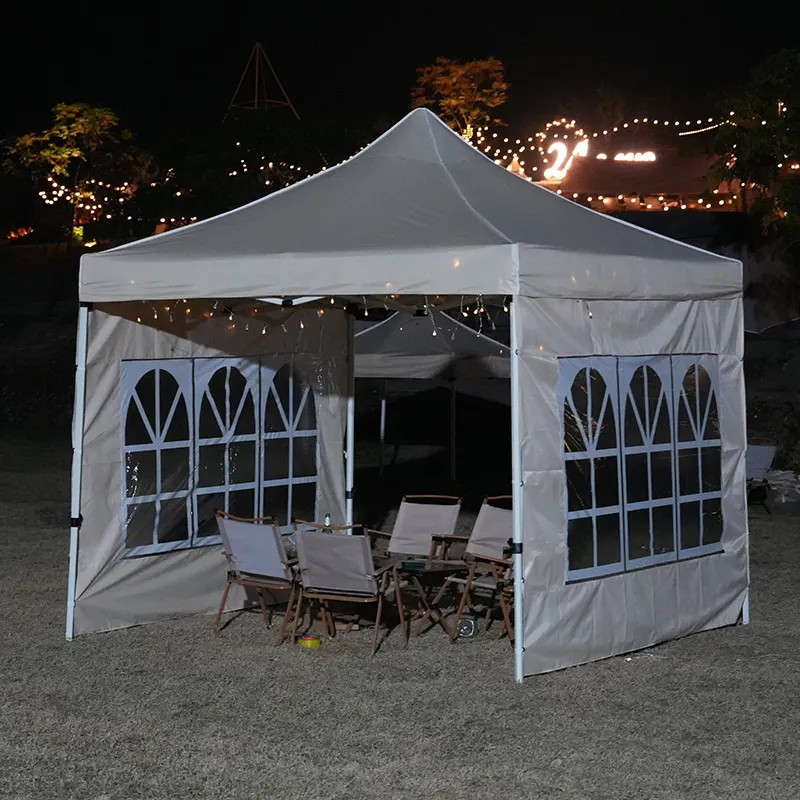 Hangulatos pavilon berendezés