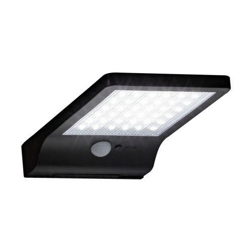 Szolár falilámpa - napelemes, mozgásérzékelős, kültéri LED világítás
