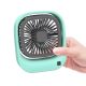 Asztali mini ventilátor USB töltéssel, 2 sebességfokozattal, kompakt kivitel