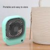 Asztali mini ventilátor USB töltéssel, 2 sebességfokozattal, kompakt kivitel