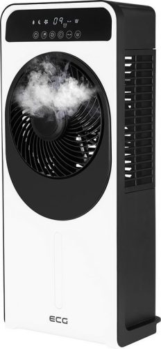 2 az 1-ben ventilátor köd funkció, 12 sebesség, LED kijelző, távirányító
