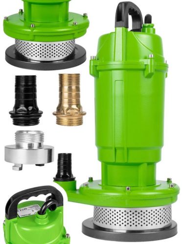 Merülő szennyvíz és esővízszivattyú - 12000 l/óra, 550W, 10 m tápkábel, IPX8