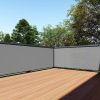 Belátásgátló árnyékoló háló szürke 1,5x25 m, UV-álló, sűrű 200g/m2, 98% takarás