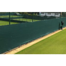 Árnyékoló háló zöld - 1,5 x 10 m, 98% takarás, 200g/m2, UV-álló