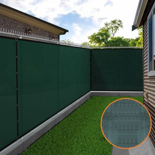 Árnyékoló háló zöld - 1,5 x 15 m, 98% takarás, 200g/m2, kültéri használatra