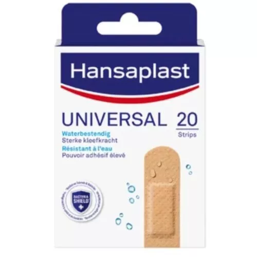 Hansaplast Univerzális Vízálló sebtapasz 20 darabos kiszerelés